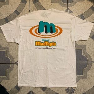 NWOT VTG Mactopia Graphic Promo Tee Sz XL